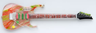  - STEVE VAI  JEM20TH "Transparent Body" style.