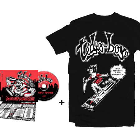 Pin Up Tshirt + CD Porkabilly Psychosis