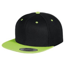 The classic snapback 2-tone (Black / Neon Green)