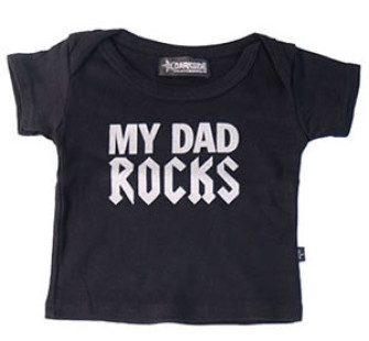  - Dad Rocks Baby T Shirt