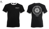 1755 Compass Logo Ringer Tshirt